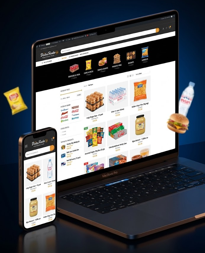 Distriresto – E-Commerce for Food Wholesaler